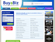 Tablet Screenshot of buyabiz.co.nz